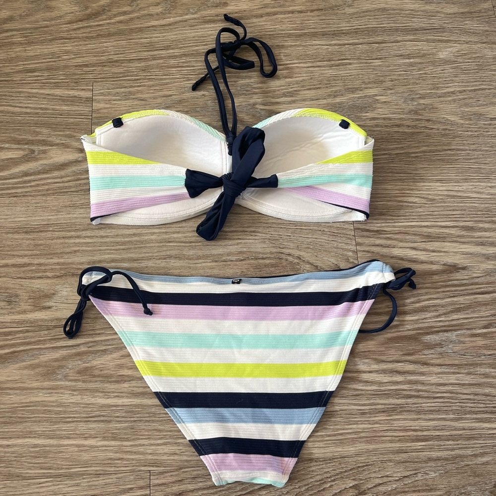 Striped Bikini Set - Picture 2 of 5